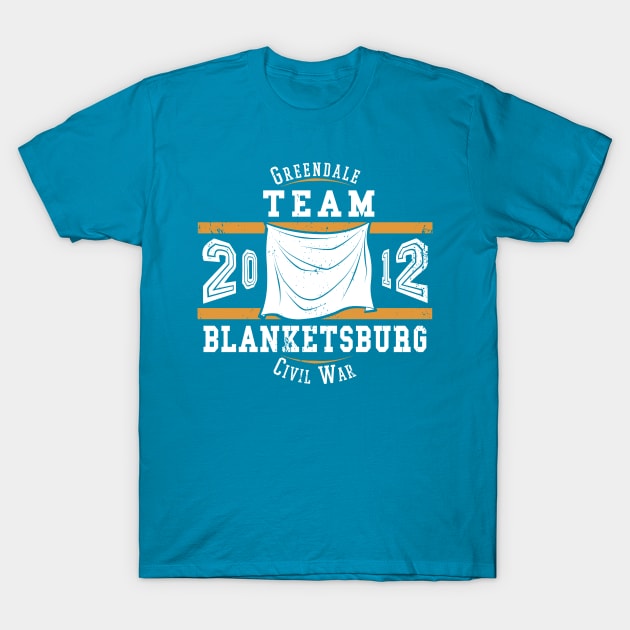 Blanketsburg T-Shirt by IceColdTea